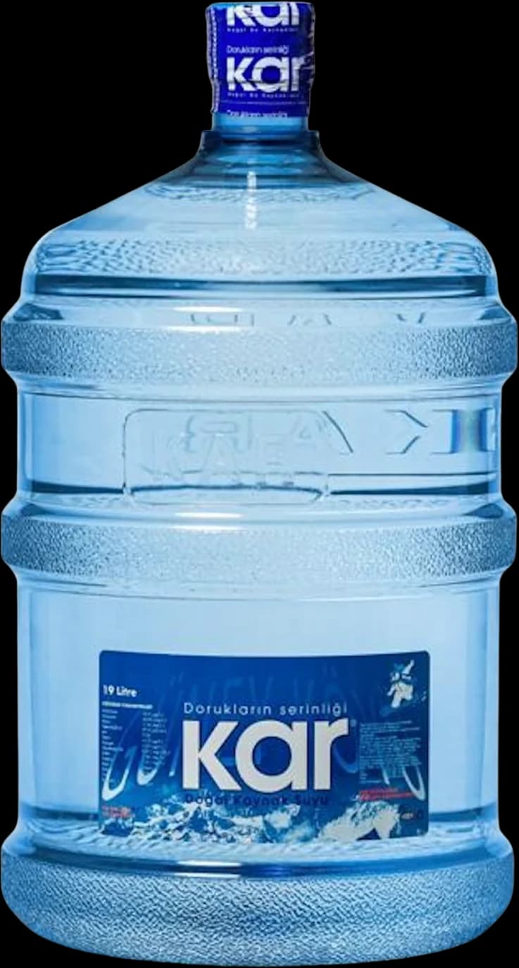 Karsu 19 litre doğal kaynak suyu damacanası